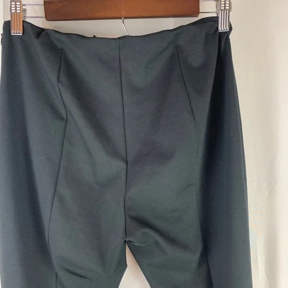 Polo Ralph Lauren Leggings Womens Medium Black Pintuck Ankle Zip Skinny Pants * - Picture 9 of 15